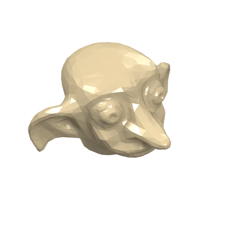 Part 43745 – Minifigure, Head, Modified Dobby Type 1 Plain