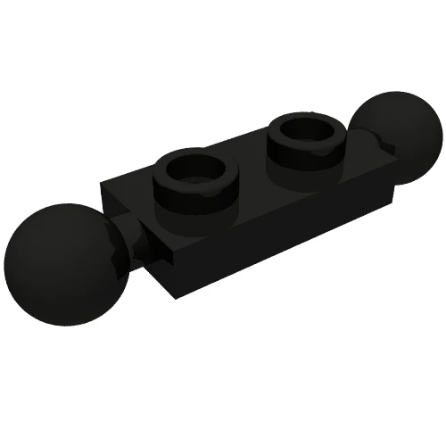 Part 3170 – Plate, Modified 1 x 2 with Tow Ball on Ends