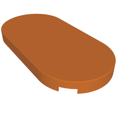 Part 66857 – Tile, Round 2 x 4 Oval