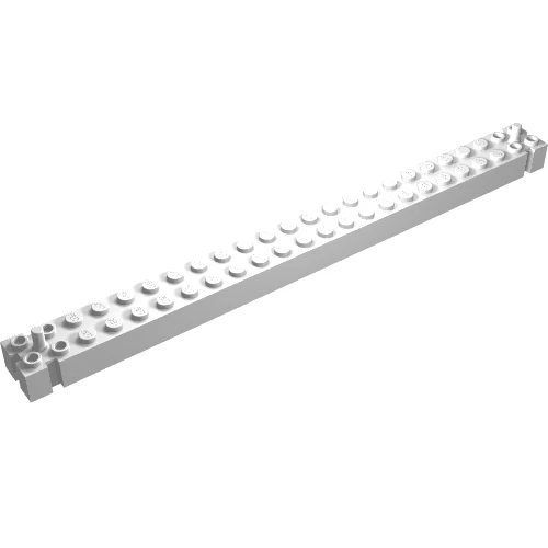 Part 47122 – Brick, Modified 2 x 24 with Peg at each End