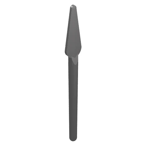 Del 93789 – Minifigur, vapengädda / spjut – handtag med platt ände