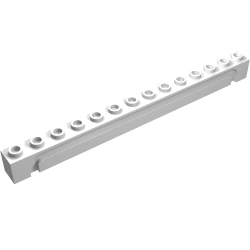 Del 4217 – Brick, Modifierad 1 x 14 med kanal