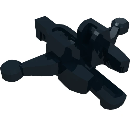 Del 20105 – Minifigur, Armborst med vapen med Mini Blaster / Shooter
