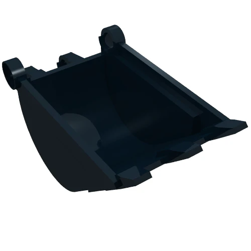 Part 2950 – Technic Digger Bucket 4 x 4 x 9 with 3 Teeth