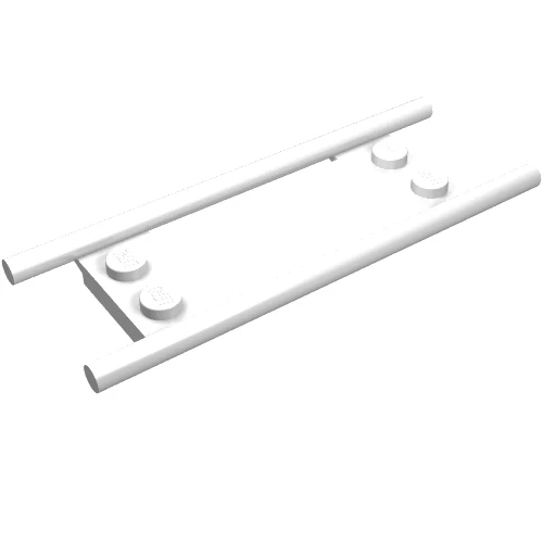 Del 93140 – Minifigur, redskapsbår utan bottengångjärn