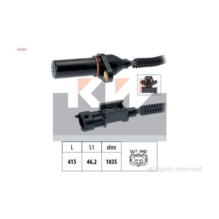 Vevaxelsensor KW 14-453810
