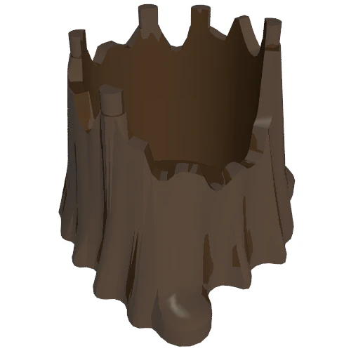 Part 30131 – Plant, Tree 6 x 6 Hollow Stump