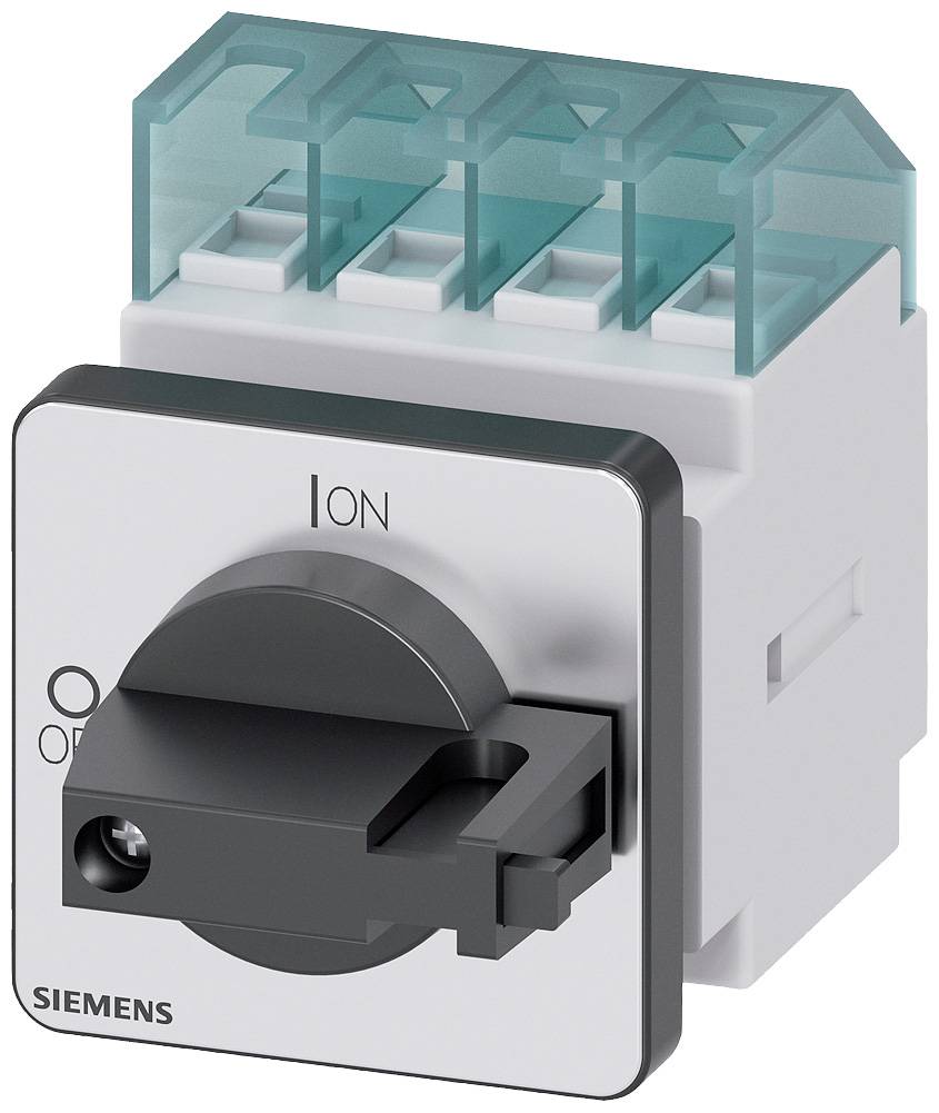 Lastströmbrytare Svart 4-polig 6 mm² 16 A 690 V/AC Siemens 3LD20221TL11