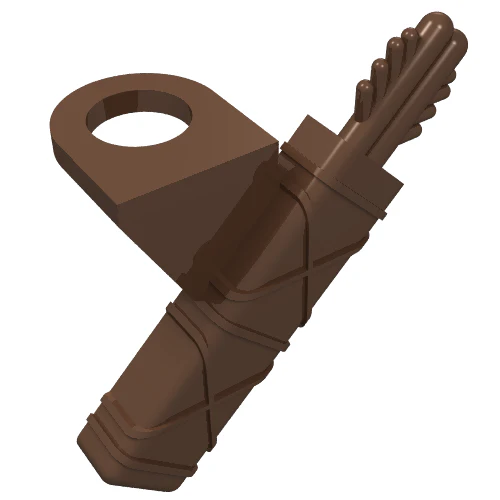 Del 4498 – Minifigur pilkoger med 2 pilar