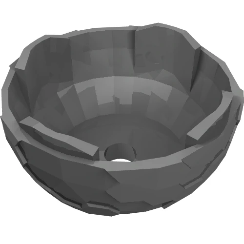 Part 13754 – Container, Faceted 4 x 4 x 1 2/3, Alien Pod Section
