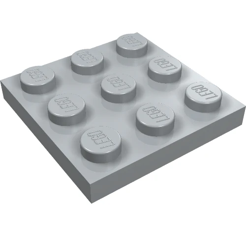 Del 11212 – Tallrik 3 x 3