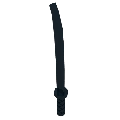 Del 30173 – Minifigur, Vapen Svärd, Shamshir/Katana (Octagonal Guard)