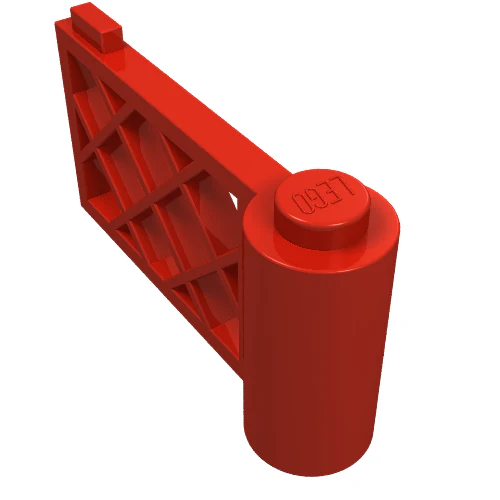 Del 3186 – Staketport 1 x 4 x 2 Galler