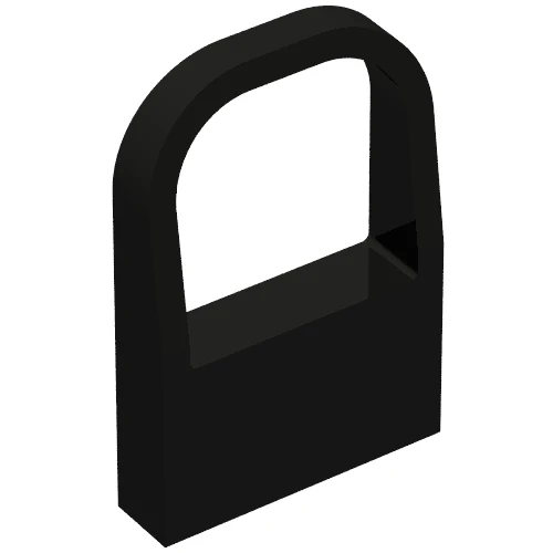 Del 4463 – Fabuland Fönster 1 x 4 x 5 med böjd topp