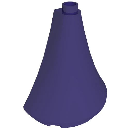 Part 98238 – Duplo Roof Spire Half 4.5 x 2 x 4