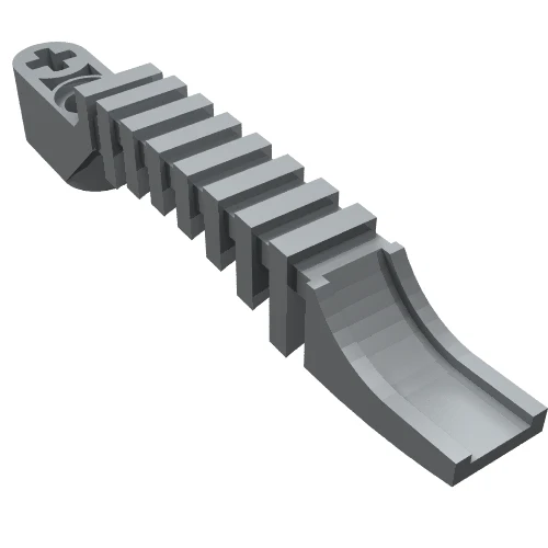 Del 64275 – Projektilavfyrningsdel, Bionicle Thornax Launcher Half (Glatorian), Lyftarmsände 1 x 8