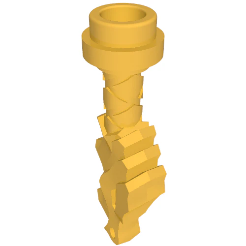 Del 36017 – Minifigur, vapensvärdsfäste med drakhuvud