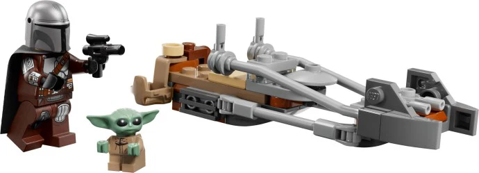 Set 75436 – The Mandalorian & Grogu’s Speeder Bike