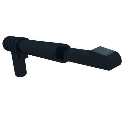 Del 30088 – Minifigur, vapenspjutpistol med rundad avtryckare och tunn spjutbas