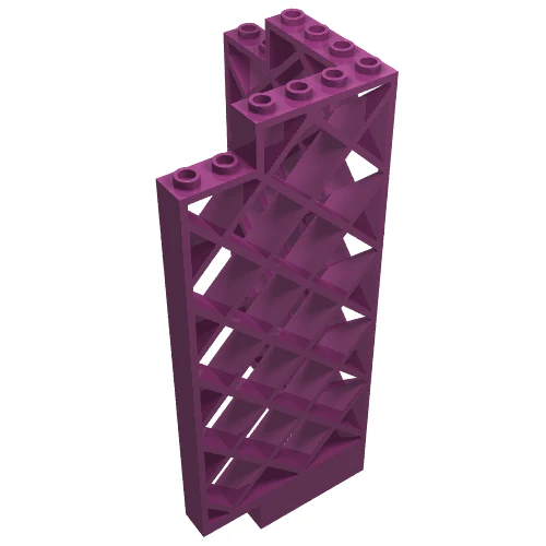 Part 30016 – Belville Wall, Lattice 6 x 6 x 12 Corner