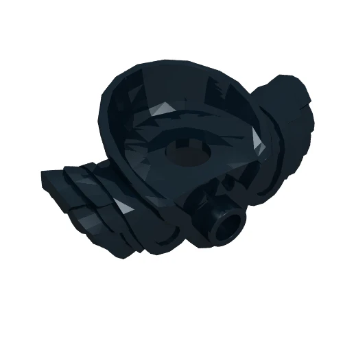 Del 15086 – Minifigure Armor Axelskydd med nackskydd, främre dubb och 2 dubbar bak