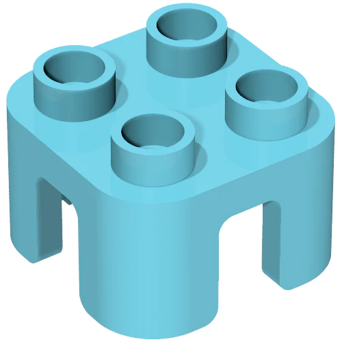 Part 65273 – Duplo, Furniture Chair with 4 Studs