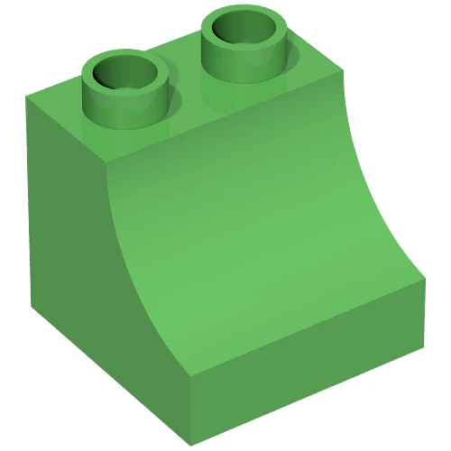 Part 11169 – Duplo, Brick 2 x 2 x 1 1/2 Arch Inverted