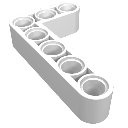 Del 32526 – Teknik, lyftarm, modifierad böjd tjock L-form 3 x 5