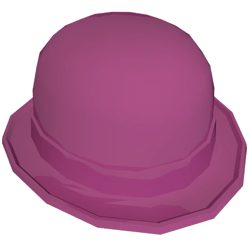 Del 95674 – Minifigur, Huvudbonadsmössa, Bowler