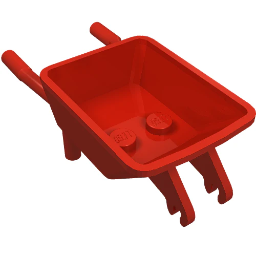 Del 98288 – Minifigur, redskaps skottkärra ram