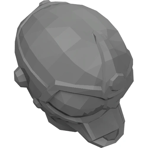 Del 16957 – Minifigur, Head, Modified SW RA-7 Series Protocol Droid, Plain