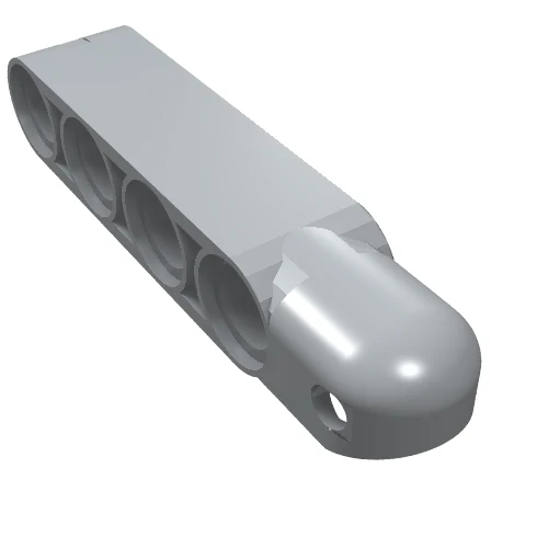 Part 15459 – Technic, Steering Arm 5 x 1 with Tow Ball Socket Rounded, Chamfered