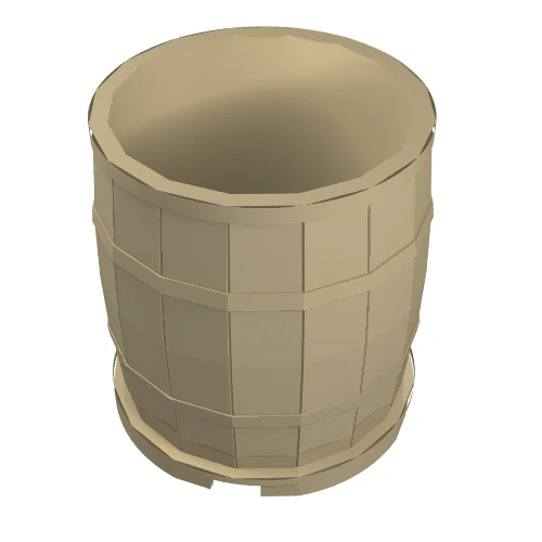 Part 30139 – Container, Barrel 4 x 4 x 3.5