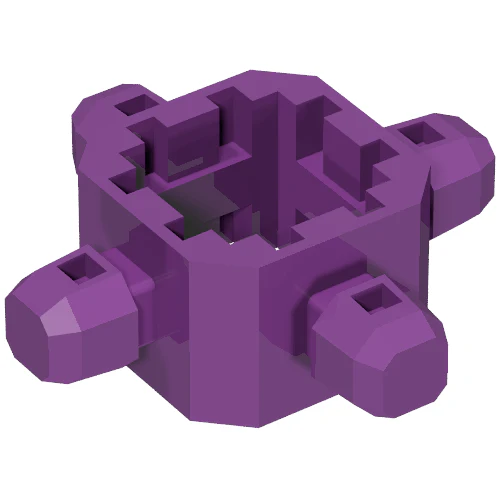 Del 32211 – Znap Connector 3 x 3 – 4 way B (Beam)