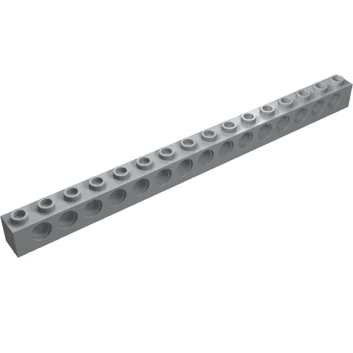 Del 3703 – Teknik, Tegel 1 x 16 med hål