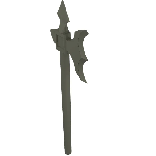 Del 6123 – Minifigur, Vapenyxa, Halberd Utvecklad