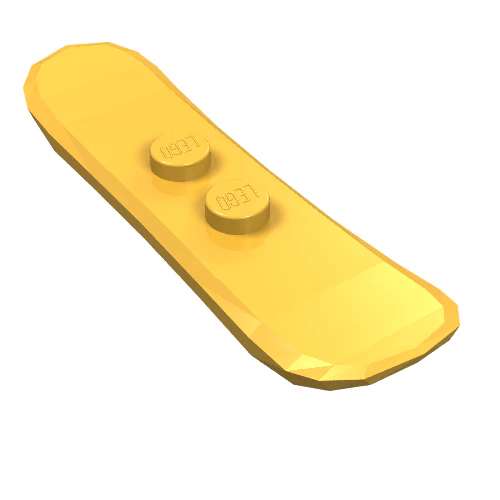 Del 18746 – Minifigur, Utensil Snowboard Small