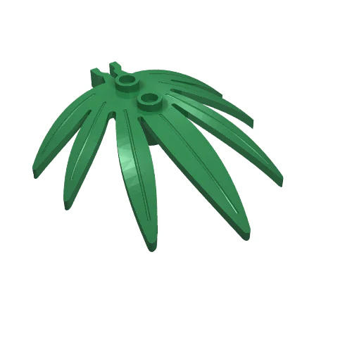 Part 30239 – Plant Leaves 6 x 5 Swordleaf with Split U Clip Thick