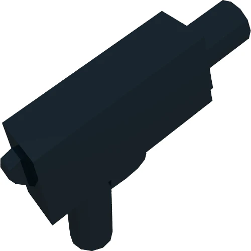 Del 62885 – Minifigur, vapenpistol, pistol automatisk mediumpipa
