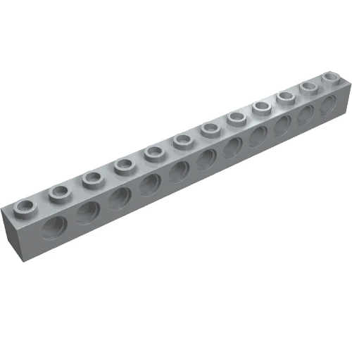 Del 3895 – Teknik, Tegel 1 x 12 med hål