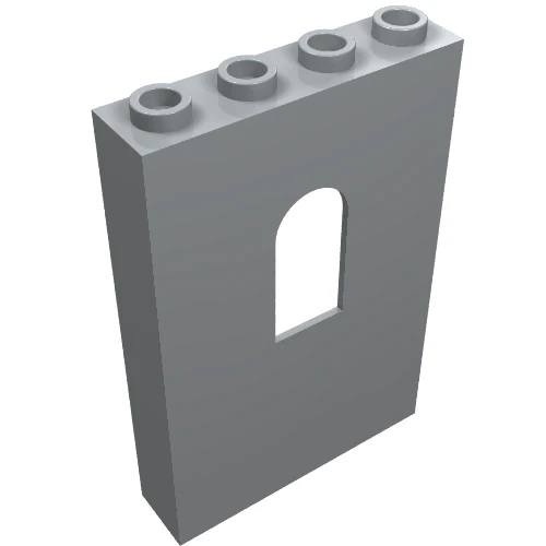 Del 60808 – Panel 1 x 4 x 5 Vägg med fönster