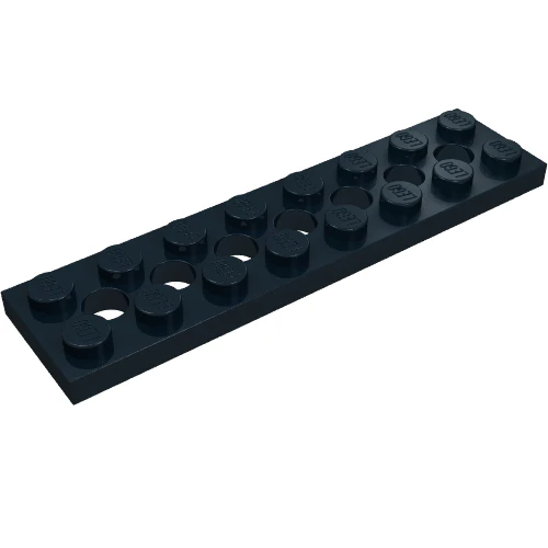 Del 3738 – Teknik, Plåt 2 x 8 med 7 hål