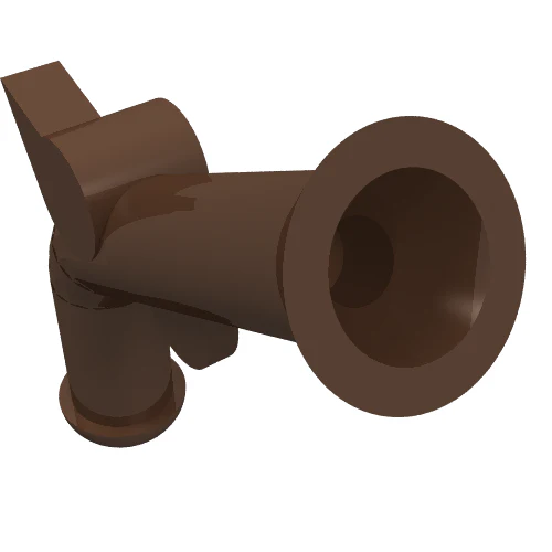 Del 2562 – Minifigur, Vapenpistol, Flintlåspistol