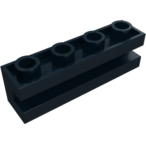 Del 2653 – Brick, Modifierad 1 x 4 med kanal