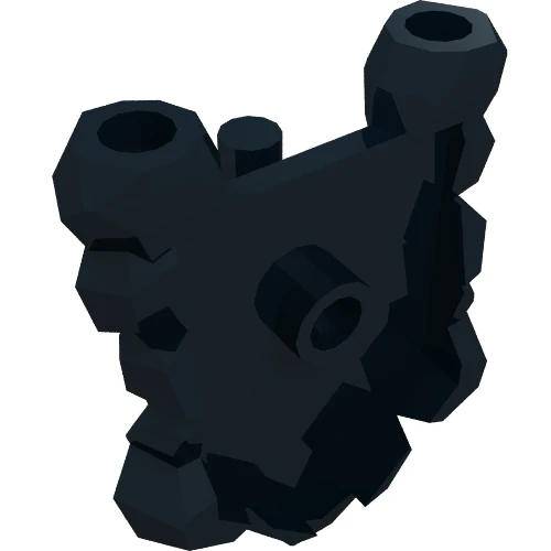 Del 22409 – Minifigur, femkantig sköld med klippkanter