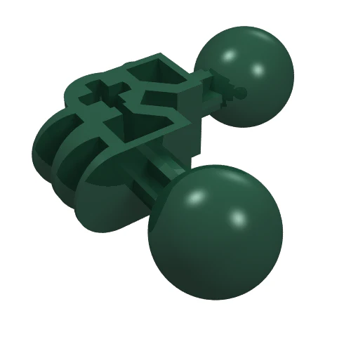 Del 47300 – Bionicle Kulled 3 x 3 x 2 90 grader med 2 kulled och axelhål