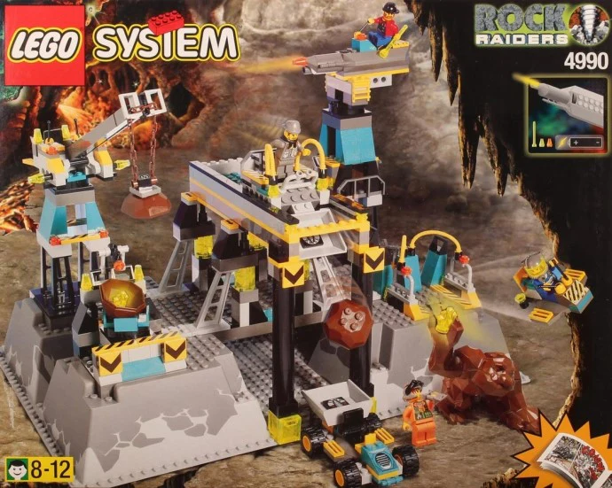 Set 4990 – Rock Raiders HQ