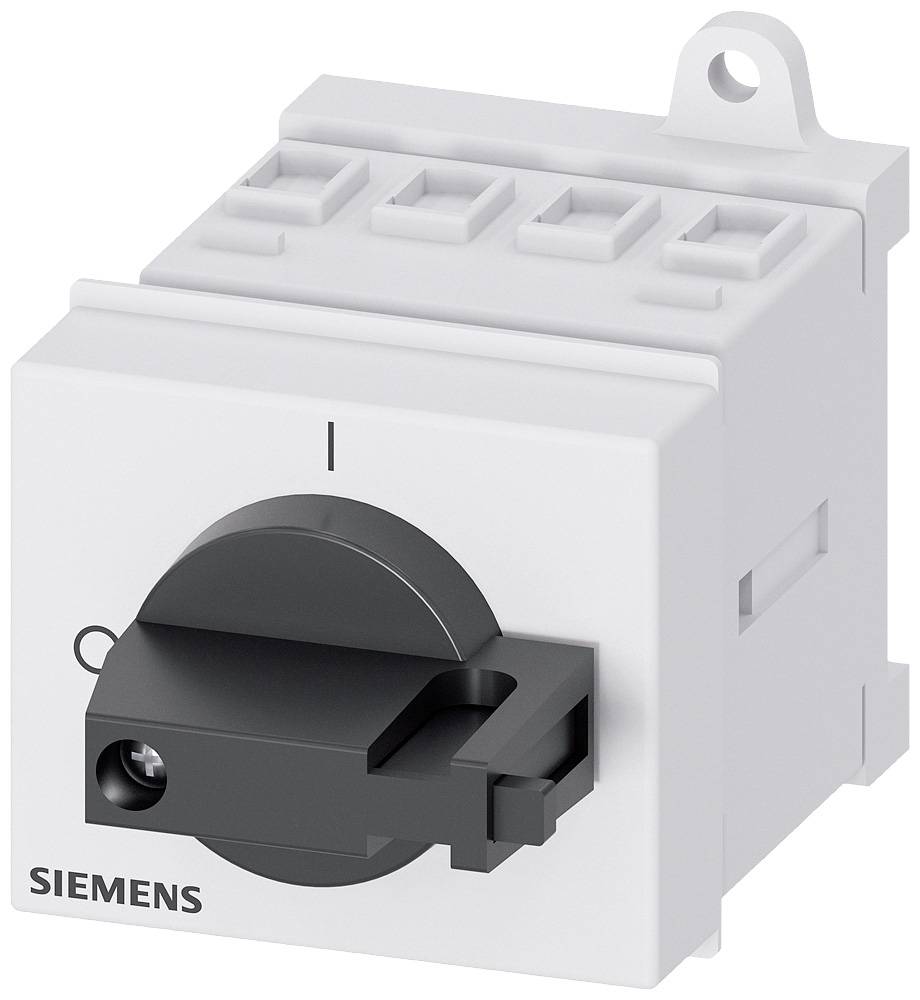 Lastströmbrytare Svart 4-polig 6 mm² 16 A 690 V/AC Siemens 3LD20301TL11