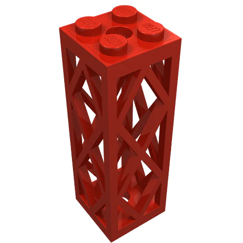 Del 2580c01 – Stöd 2 x 2 x 5 gallerpelare