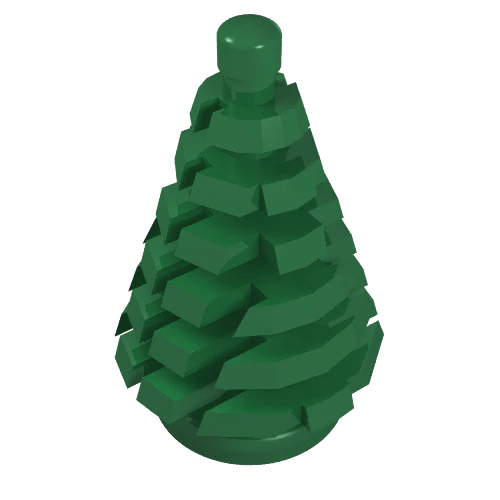 Del 2435 – Planta, träd tall liten 2 x 2 x 4